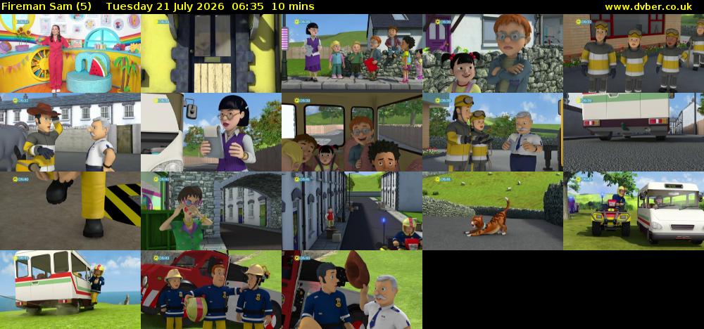 Fireman Sam (5) Tuesday 21 July 2026 06:35 - 06:45