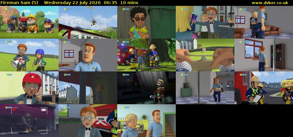 Fireman Sam (5) Wednesday 22 July 2026 06:35 - 06:45