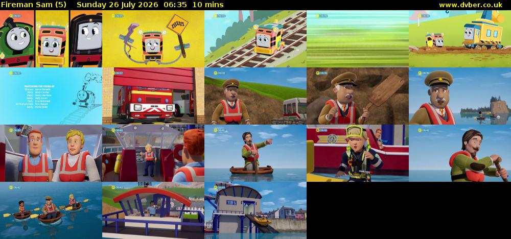 Fireman Sam (5) Sunday 26 July 2026 06:35 - 06:45