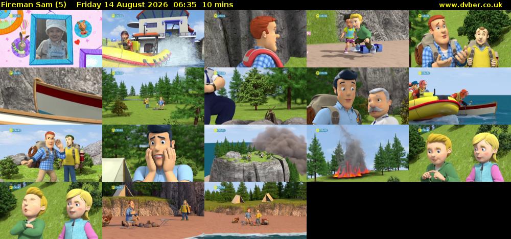 Fireman Sam (5) Friday 14 August 2026 06:35 - 06:45