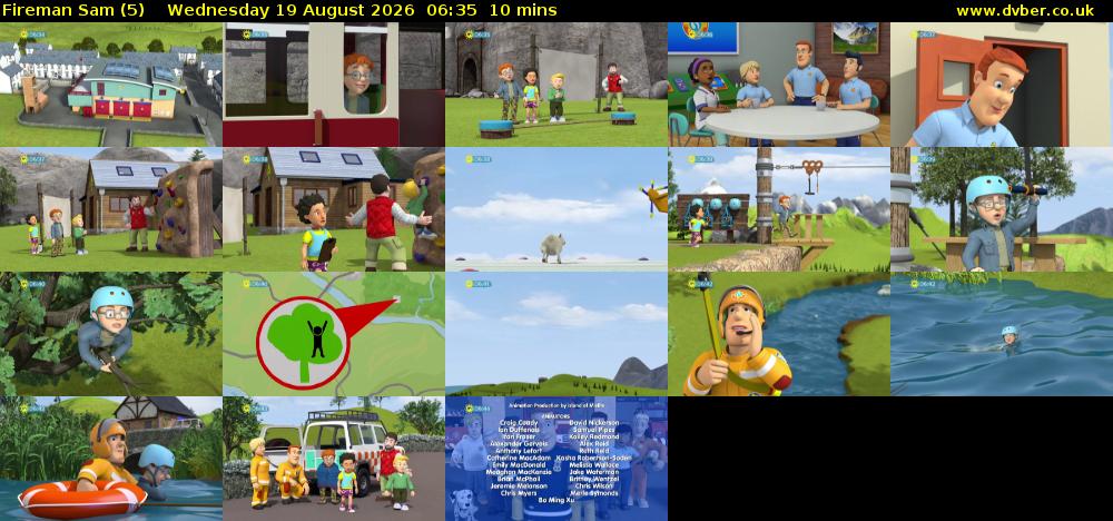 Fireman Sam (5) Wednesday 19 August 2026 06:35 - 06:45
