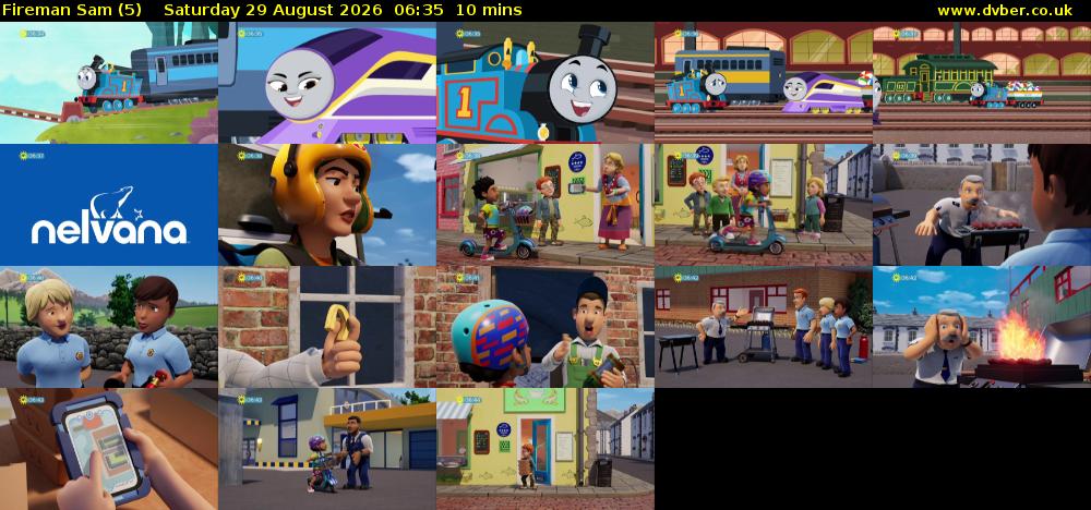 Fireman Sam (5) Saturday 29 August 2026 06:35 - 06:45