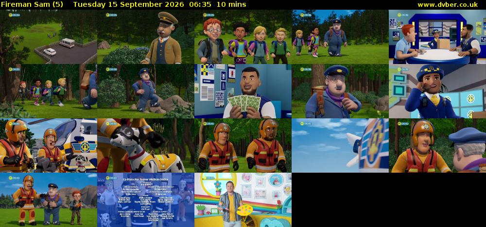 Fireman Sam (5) Tuesday 15 September 2026 06:35 - 06:45