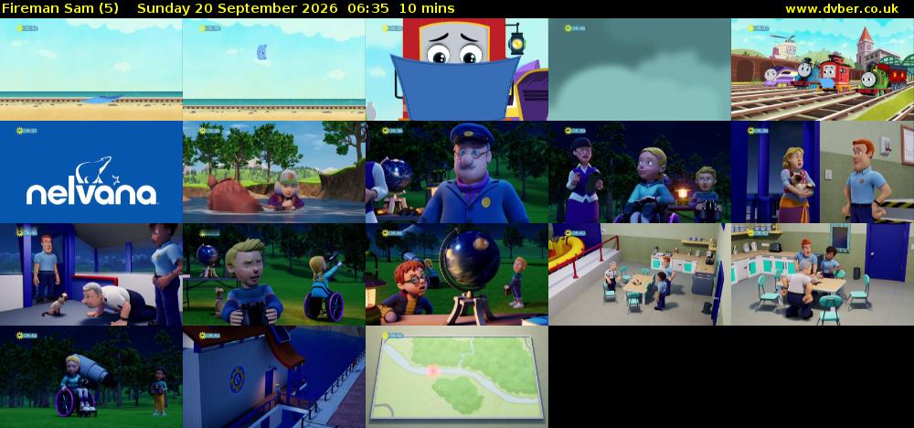 Fireman Sam (5) Sunday 20 September 2026 06:35 - 06:45
