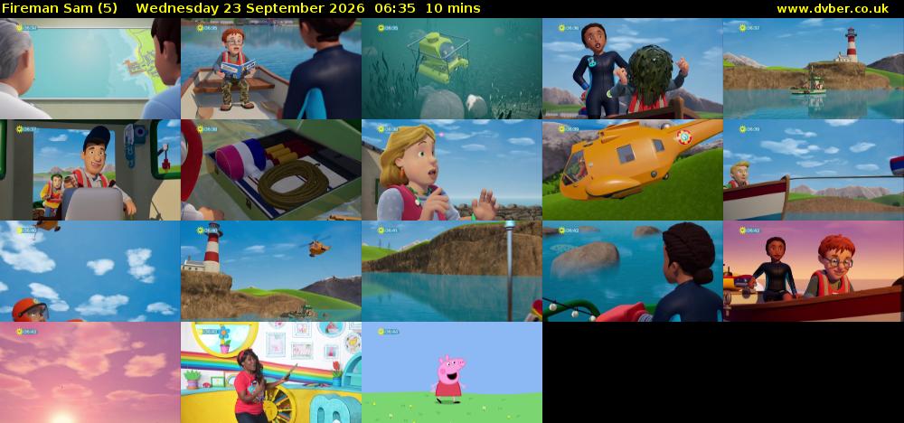 Fireman Sam (5) Wednesday 23 September 2026 06:35 - 06:45