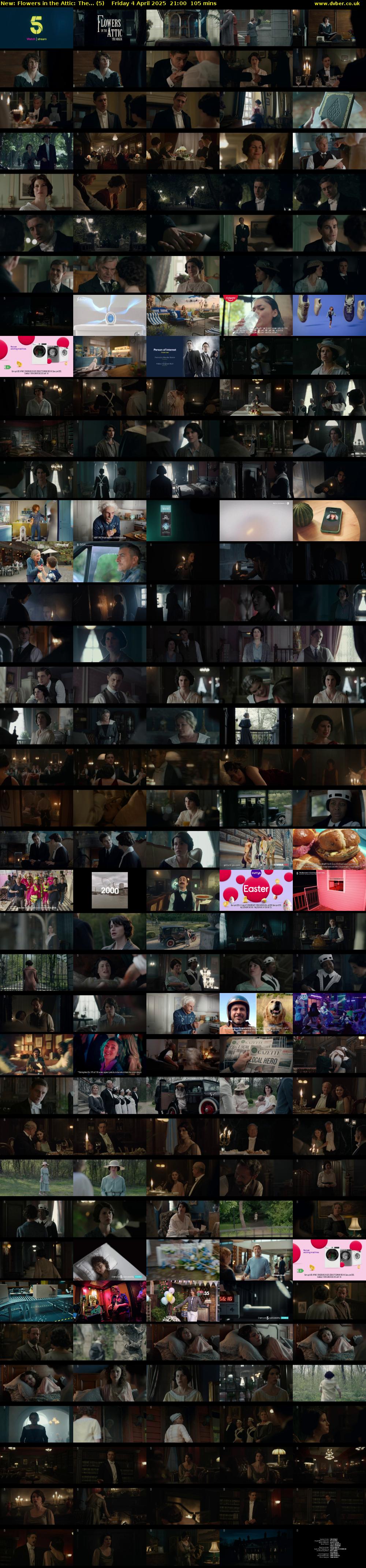 Flowers in the Attic: The... (5) Friday 4 April 2025 21:00 - 22:45