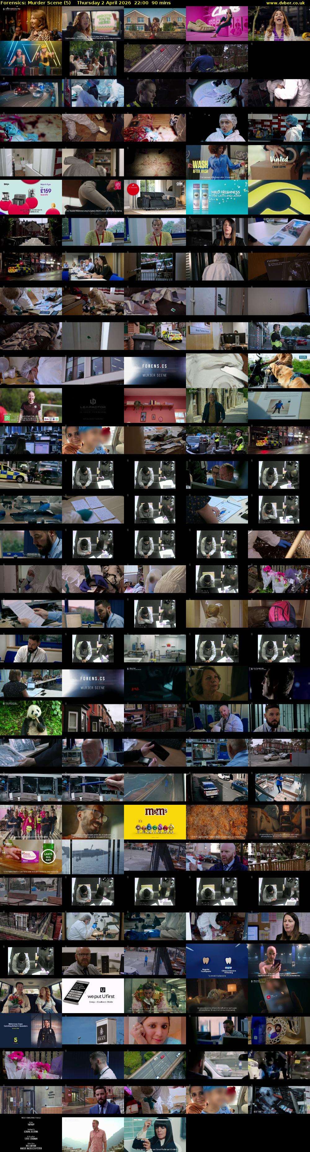 Forensics: Murder Scene (5) Thursday 2 April 2026 22:00 - 23:30