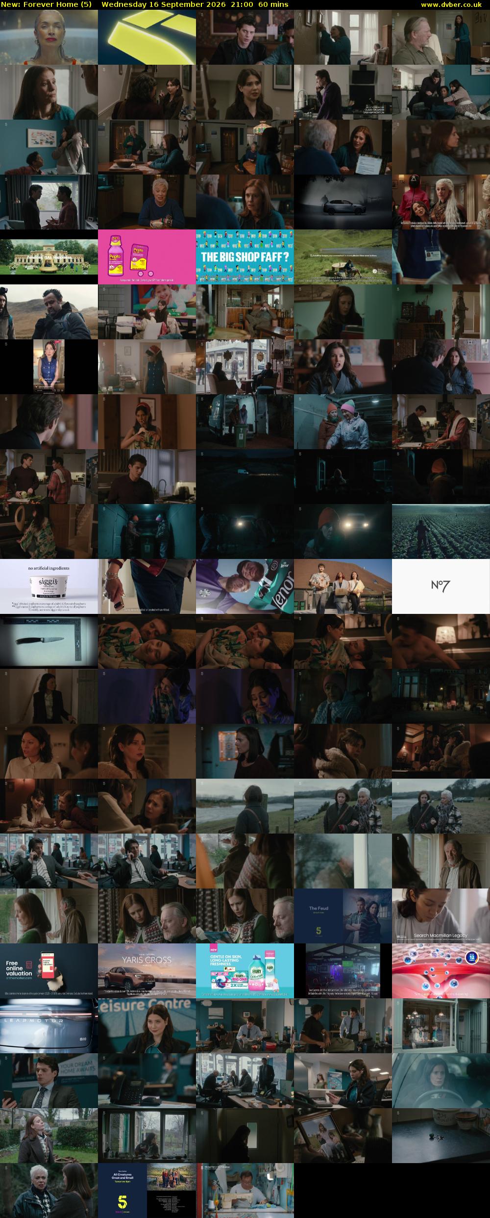 Forever Home (5) Wednesday 16 September 2026 21:00 - 22:00