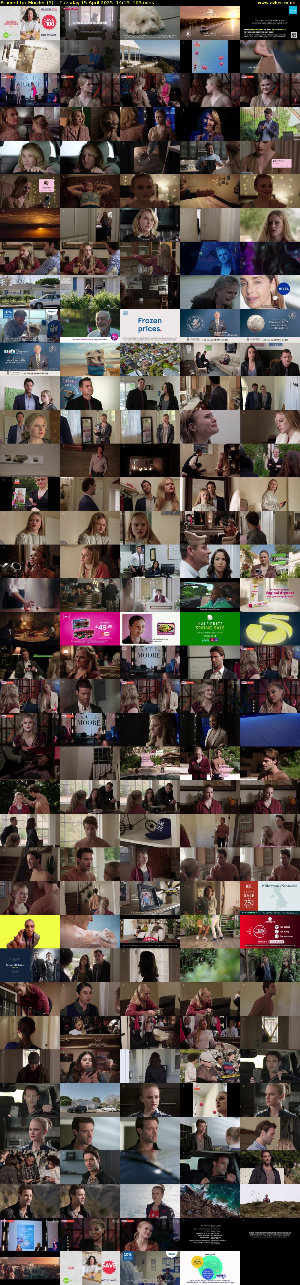 Framed for Murder (5) Tuesday 15 April 2025 14:15 - 16:00