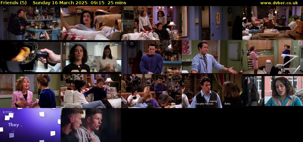 Friends (5) Sunday 16 March 2025 09:15 - 09:40