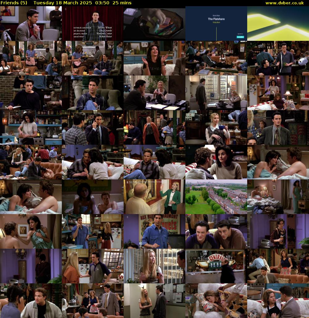 Friends (5) Tuesday 18 March 2025 03:50 - 04:15