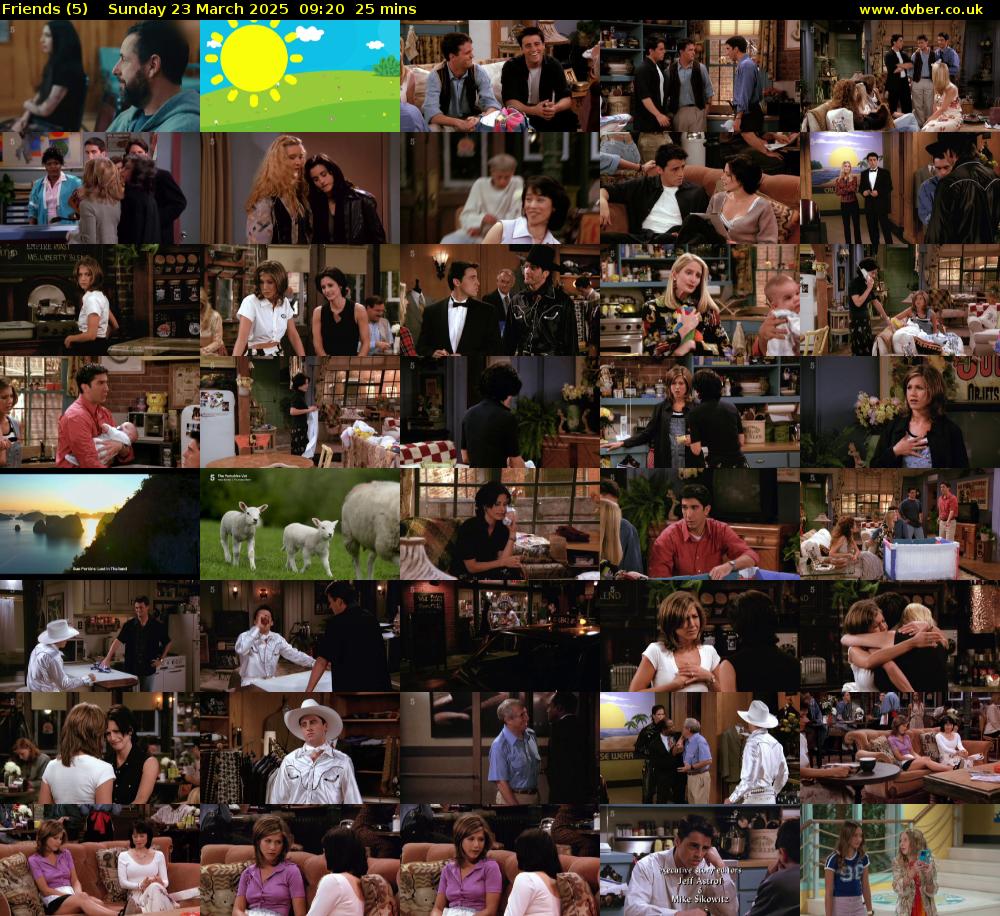 Friends (5) Sunday 23 March 2025 09:20 - 09:45