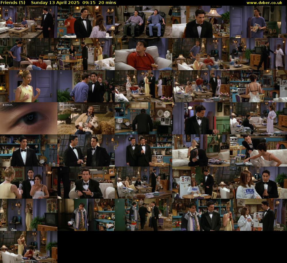 Friends (5) Sunday 13 April 2025 09:15 - 09:35