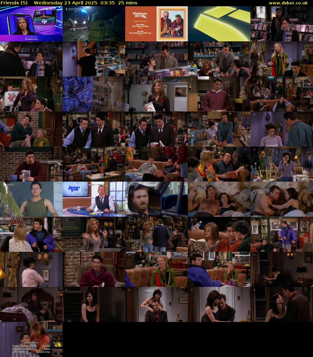 Friends (5) Wednesday 23 April 2025 03:35 - 04:00