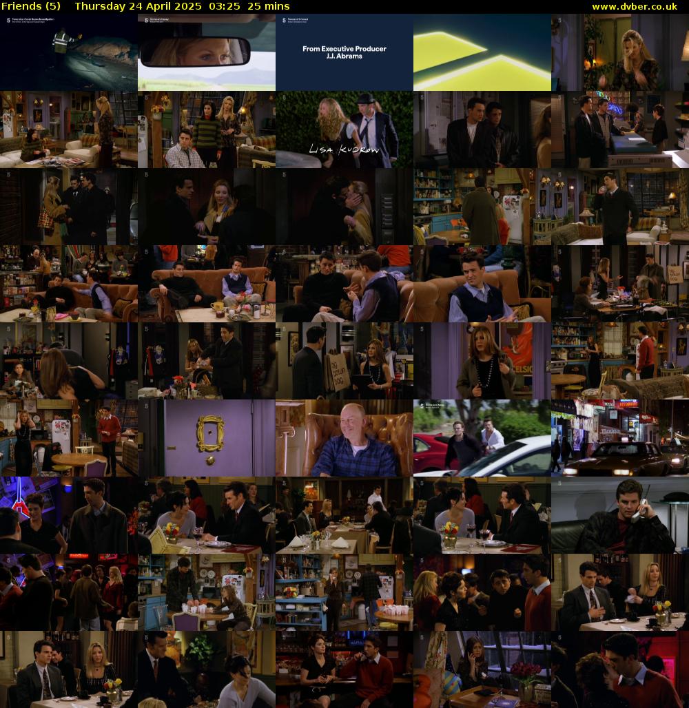 Friends (5) Thursday 24 April 2025 03:25 - 03:50