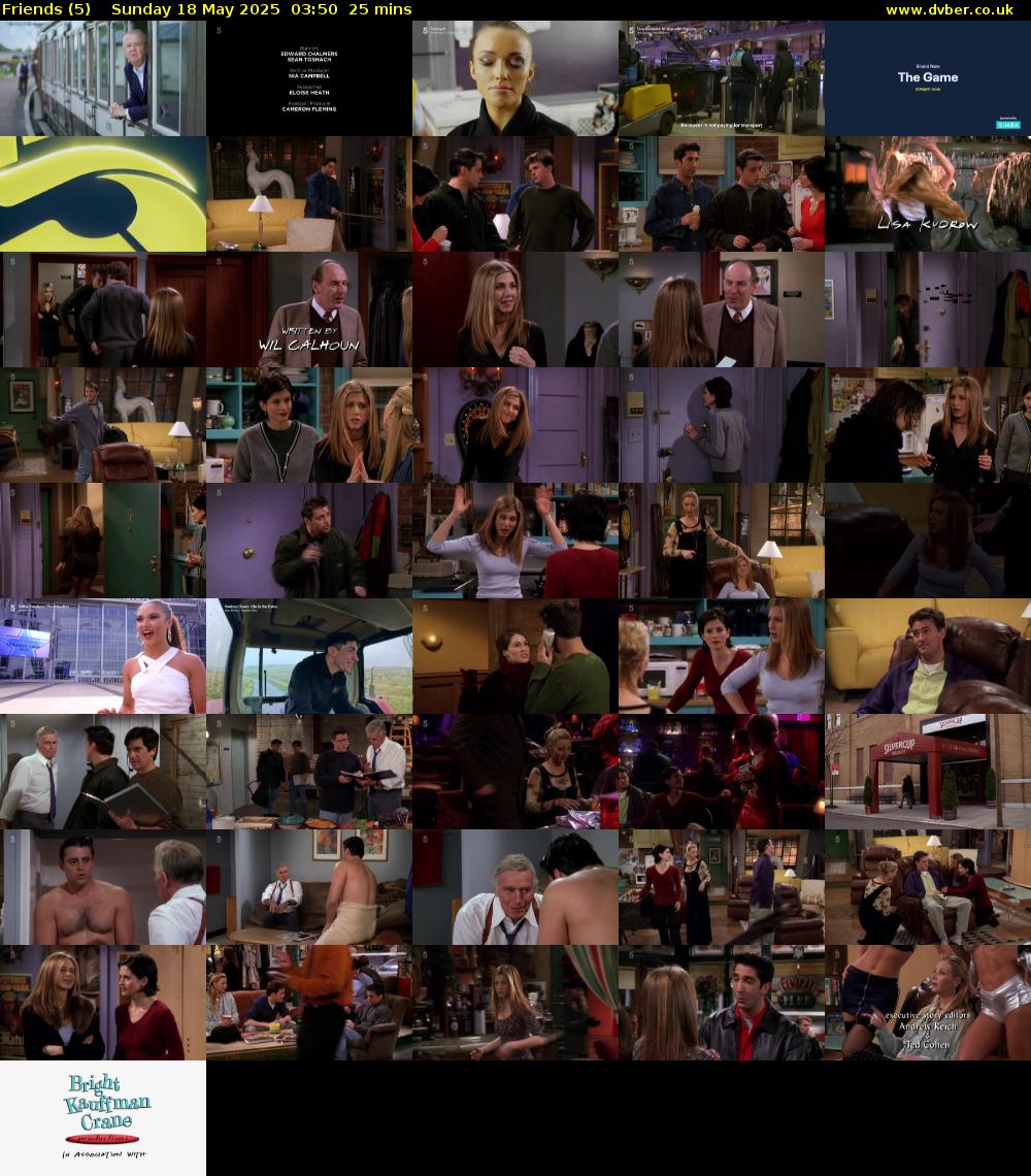 Friends (5) Sunday 18 May 2025 03:50 - 04:15