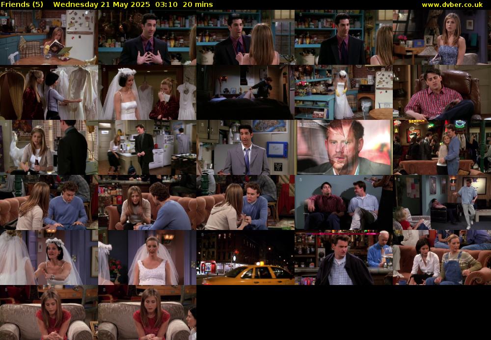 Friends (5) Wednesday 21 May 2025 03:10 - 03:30