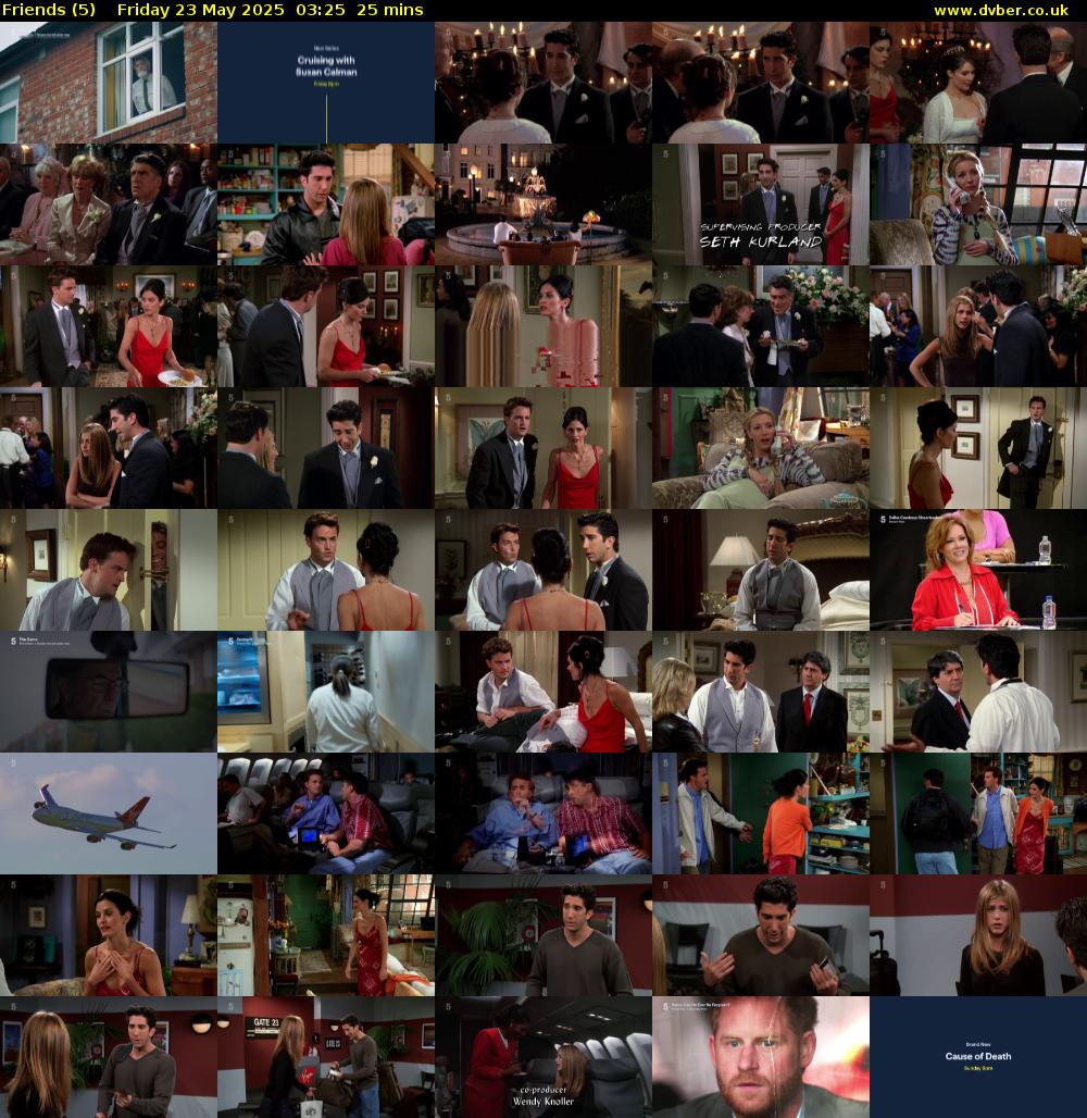 Friends (5) Friday 23 May 2025 03:25 - 03:50