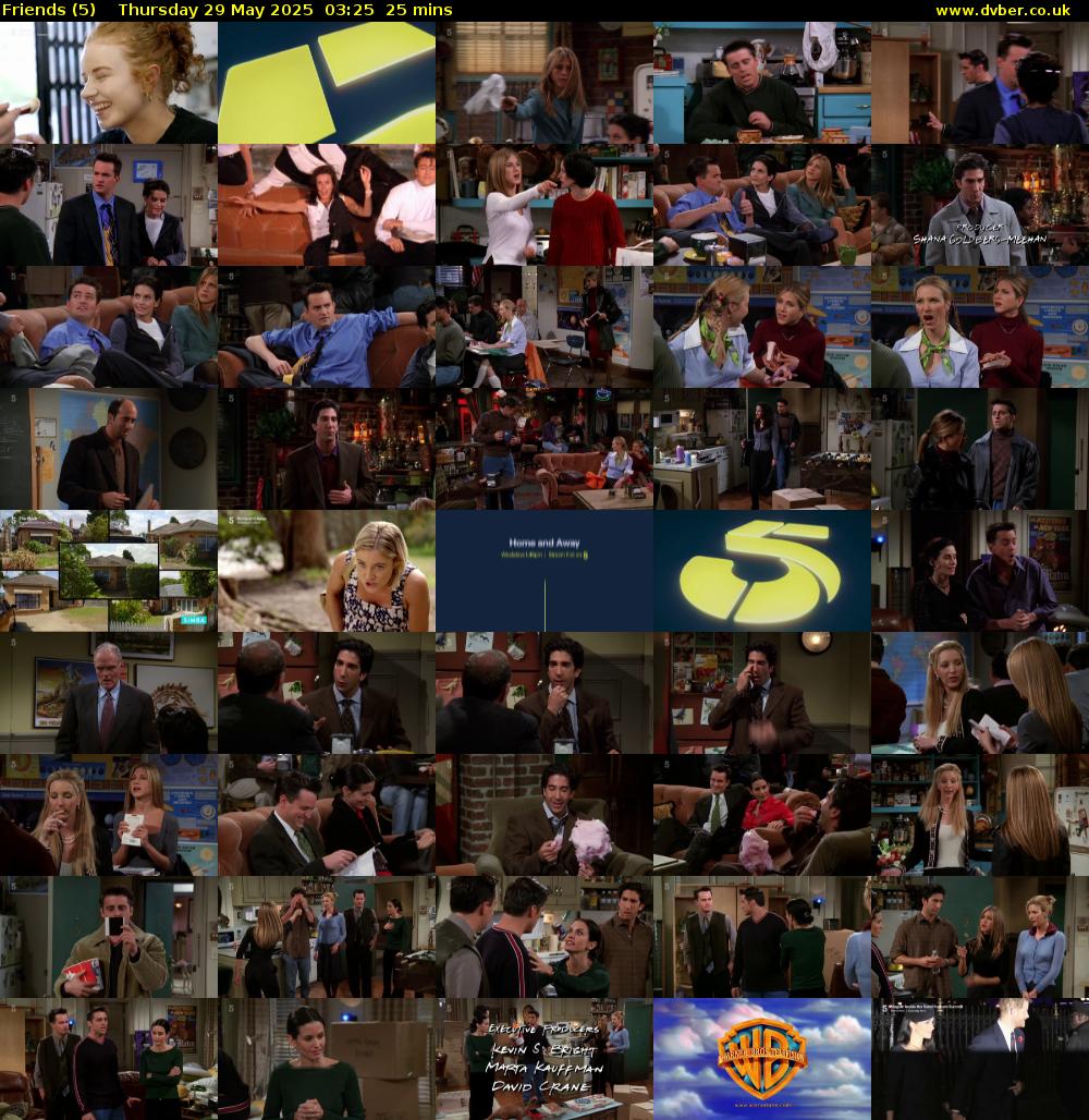 Friends (5) Thursday 29 May 2025 03:25 - 03:50