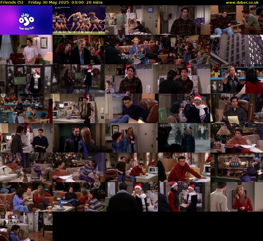 Friends (5) Friday 30 May 2025 03:00 - 03:20