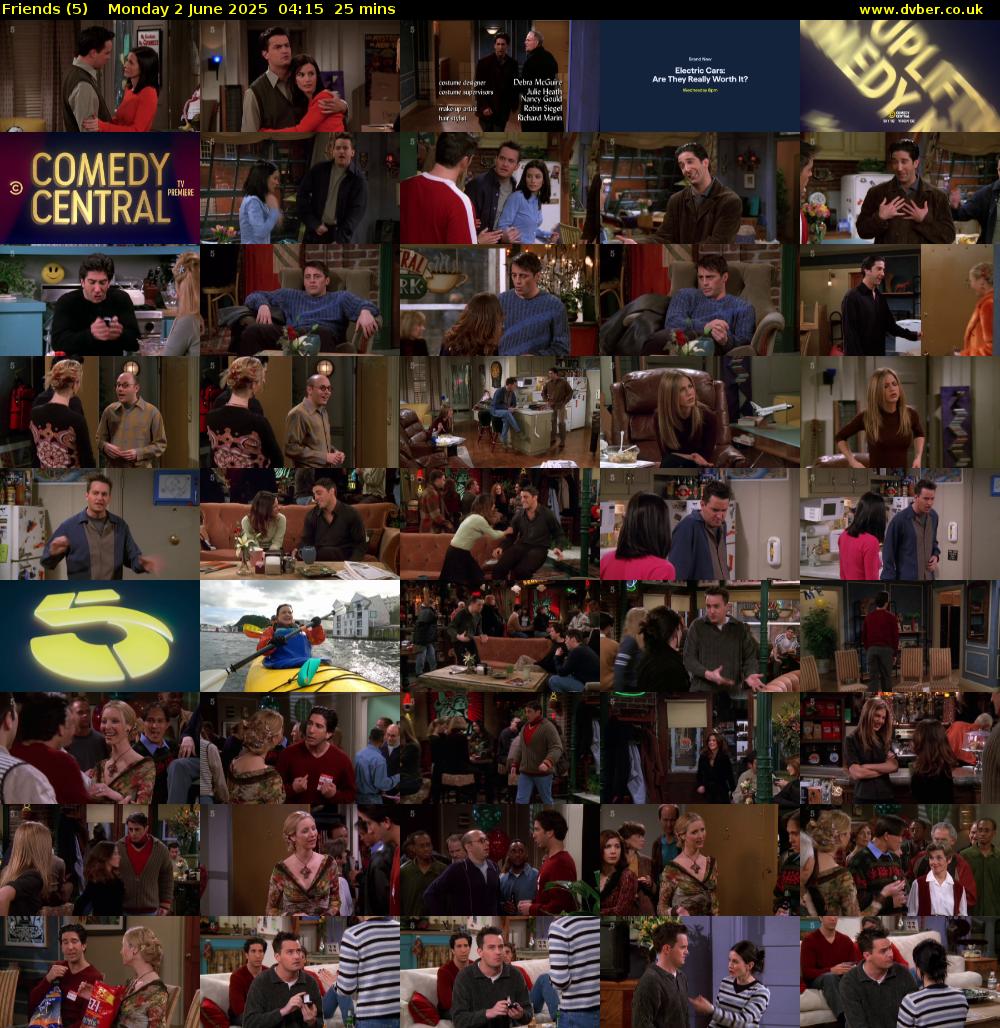 Friends (5) Monday 2 June 2025 04:15 - 04:40