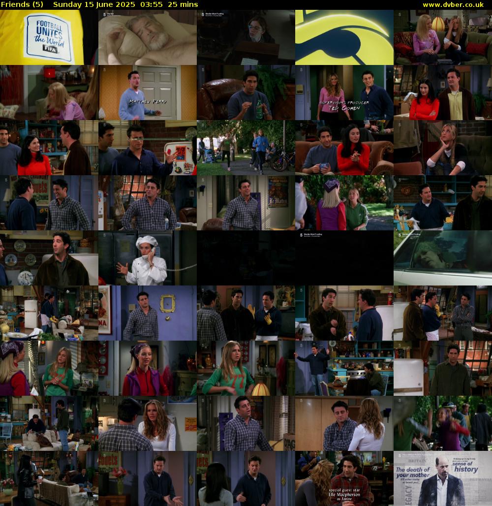 Friends (5) Sunday 15 June 2025 03:55 - 04:20