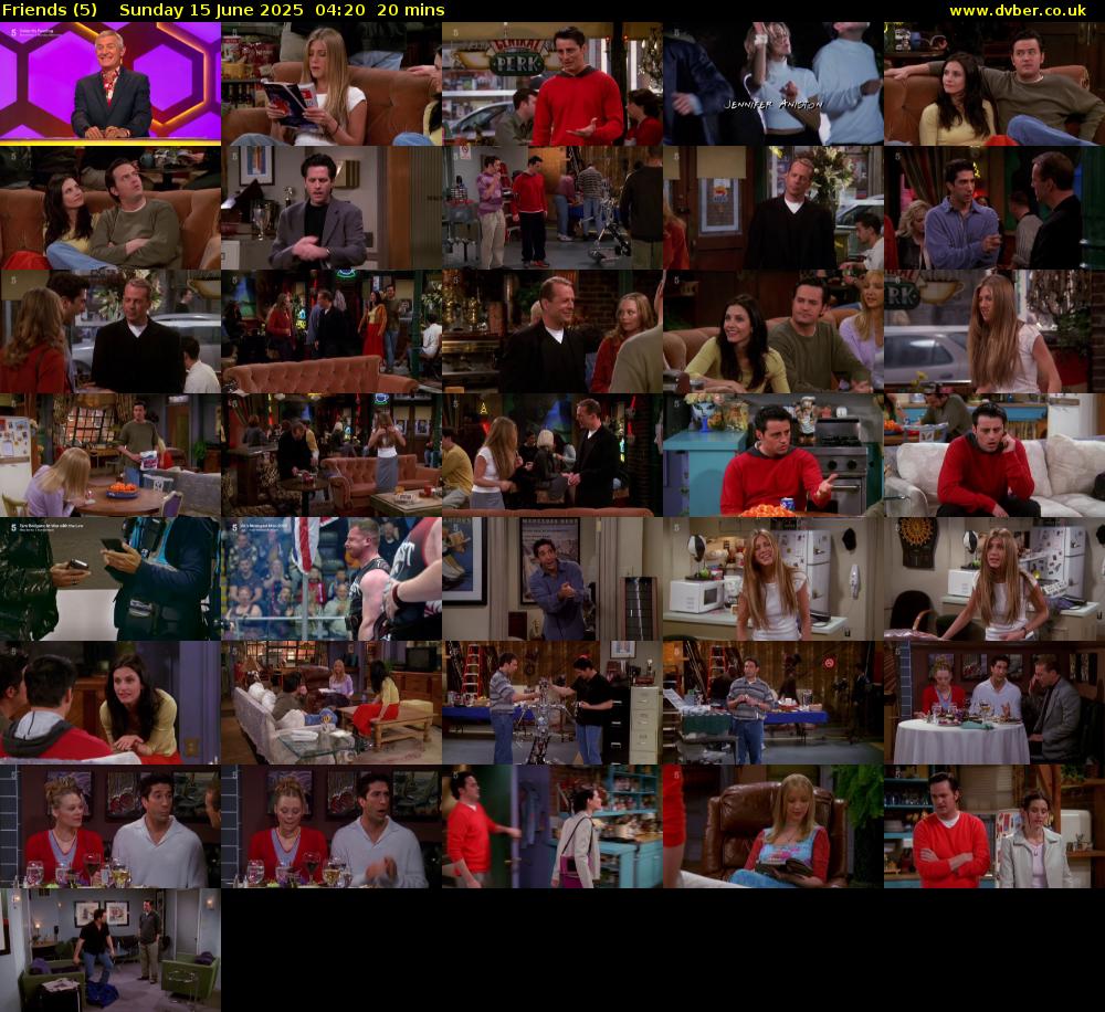 Friends (5) Sunday 15 June 2025 04:20 - 04:40