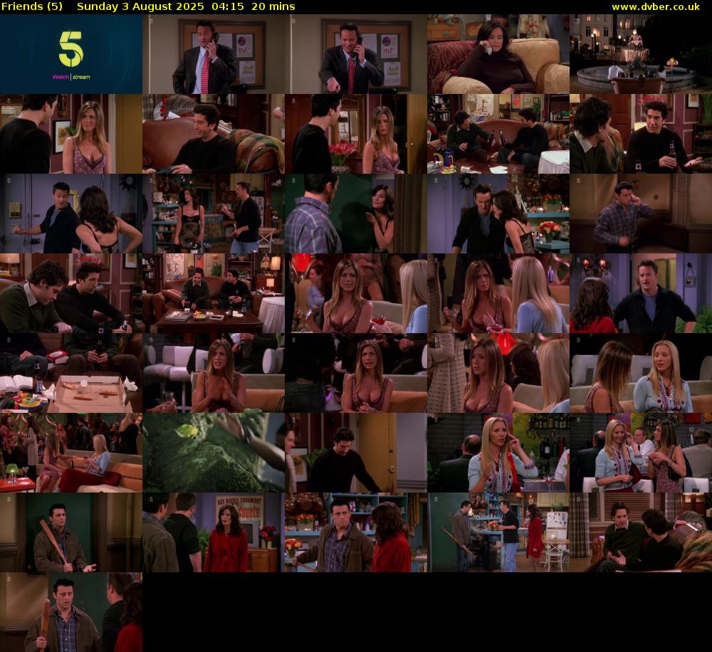 Friends (5) Sunday 3 August 2025 04:15 - 04:35