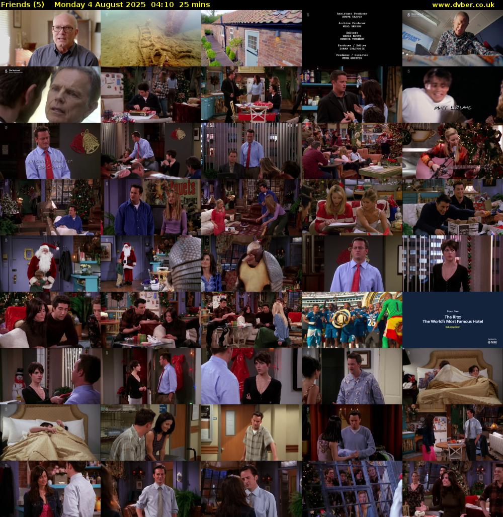 Friends (5) Monday 4 August 2025 04:10 - 04:35
