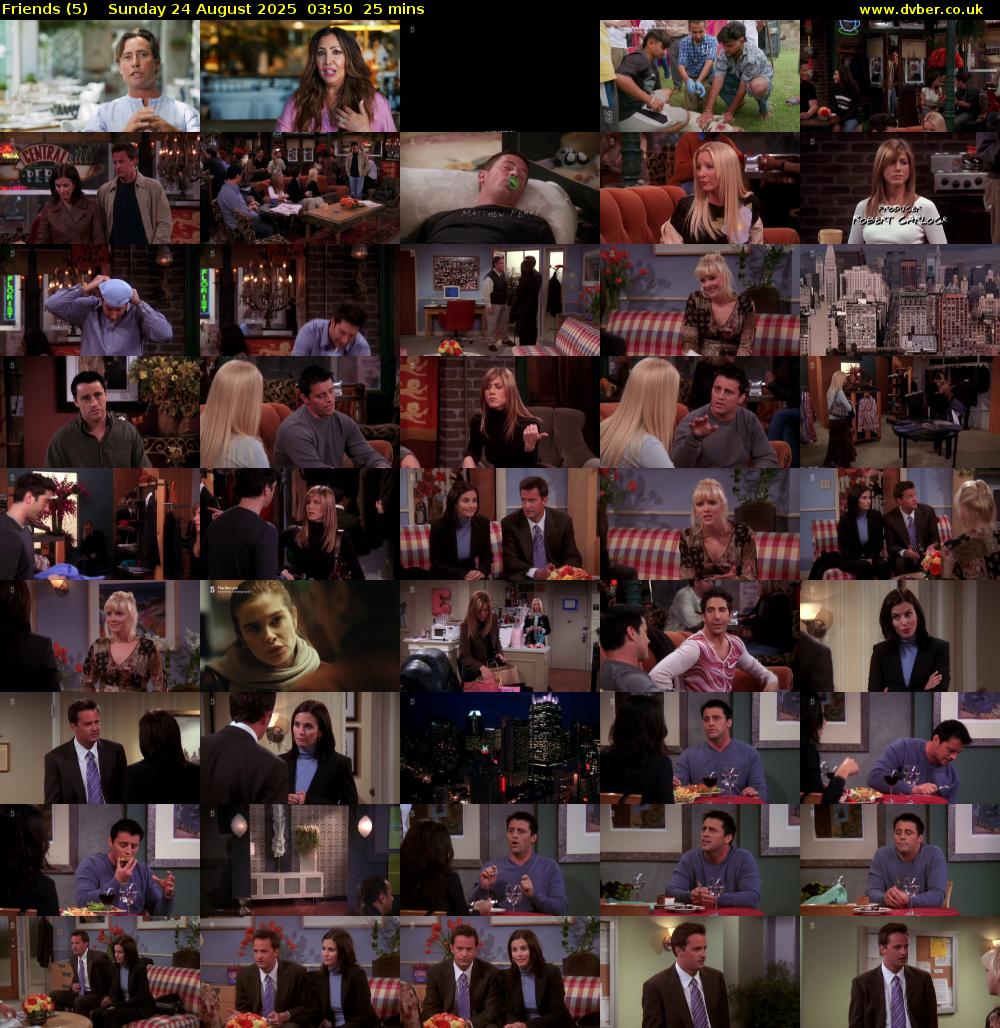 Friends (5) Sunday 24 August 2025 03:50 - 04:15