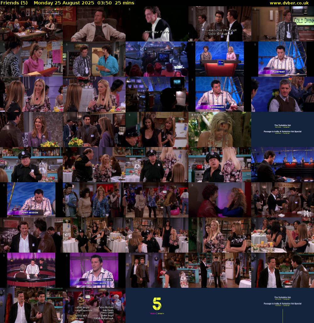 Friends (5) Monday 25 August 2025 03:50 - 04:15