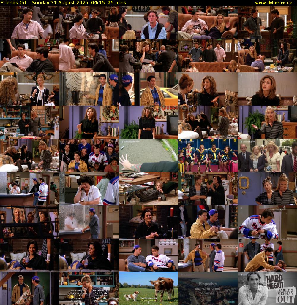 Friends (5) Sunday 31 August 2025 04:15 - 04:40