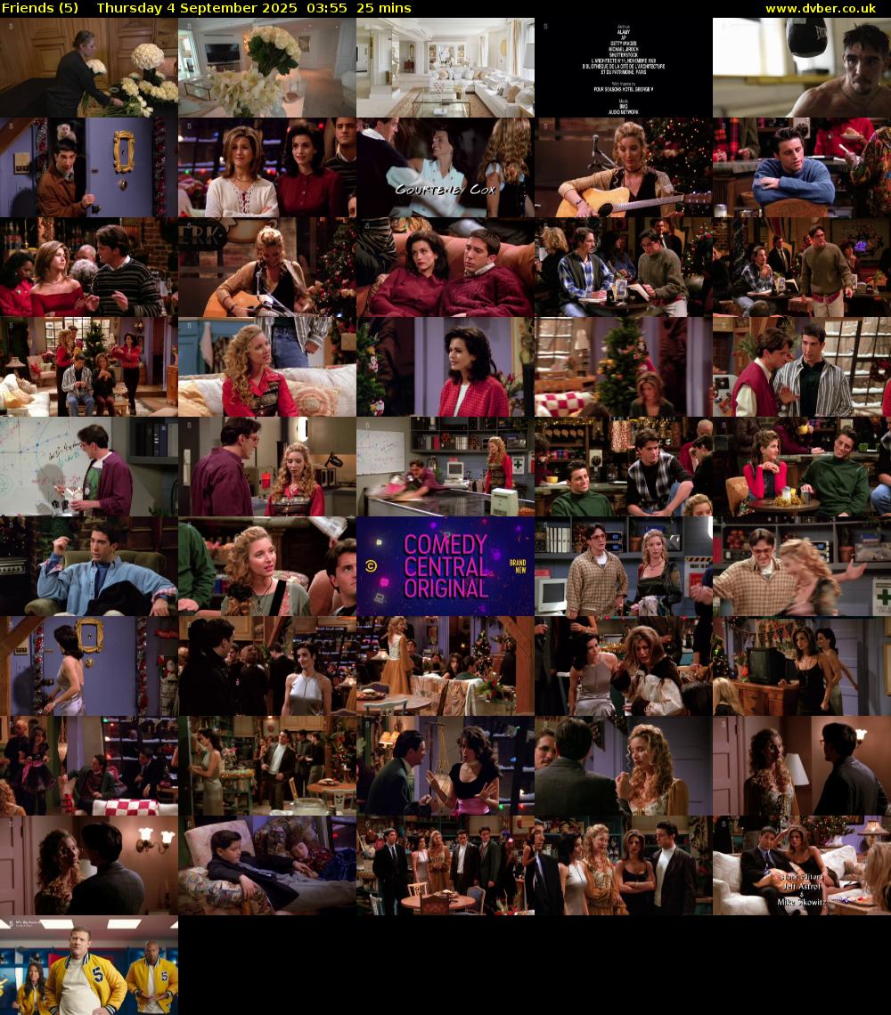Friends (5) Thursday 4 September 2025 03:55 - 04:20