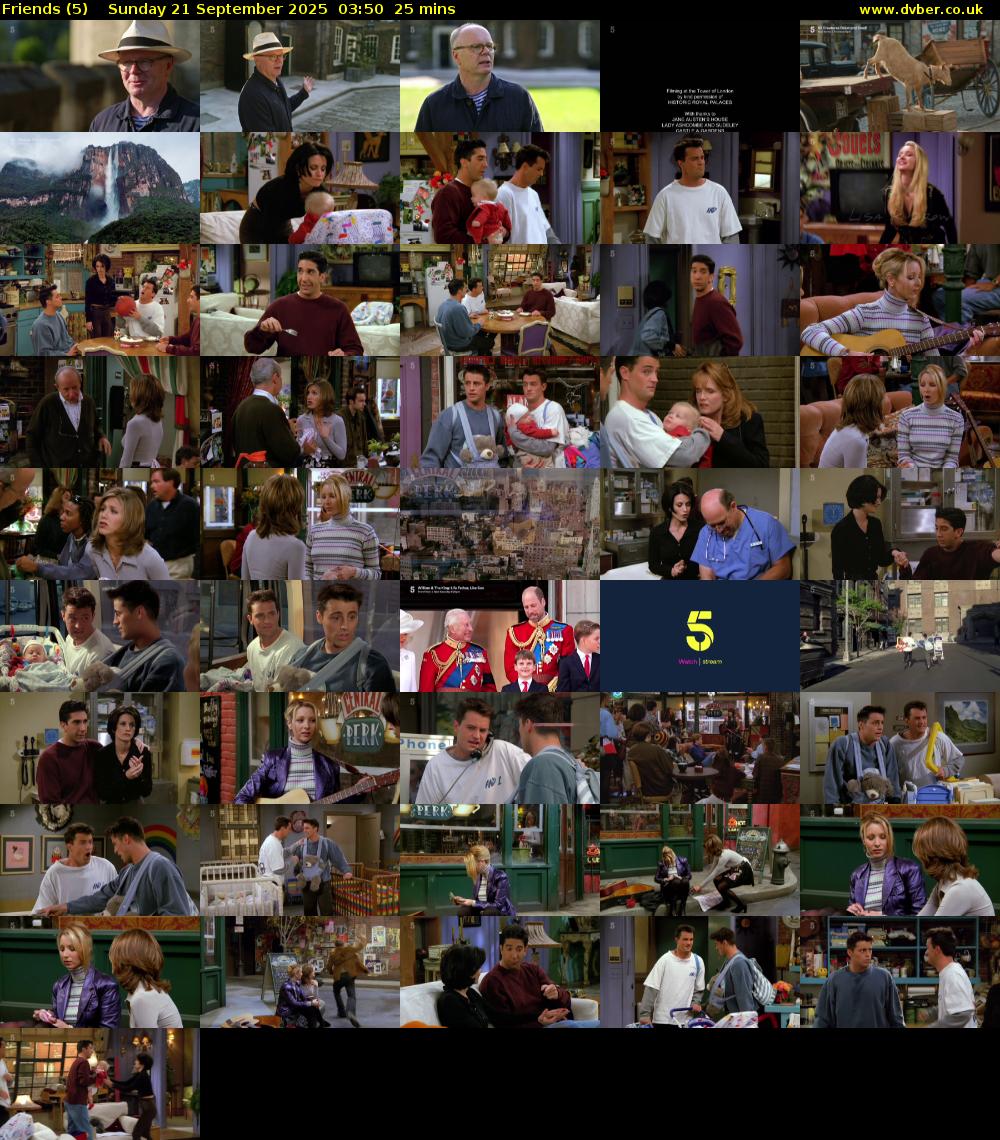 Friends (5) Sunday 21 September 2025 03:50 - 04:15