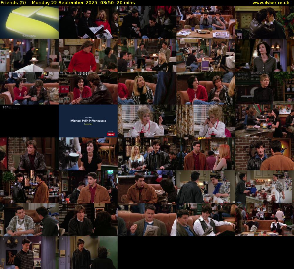 Friends (5) Monday 22 September 2025 03:50 - 04:10