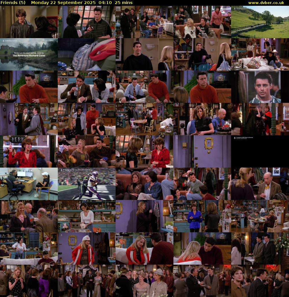 Friends (5) Monday 22 September 2025 04:10 - 04:35