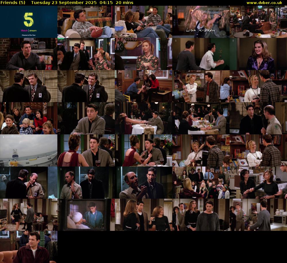 Friends (5) Tuesday 23 September 2025 04:15 - 04:35