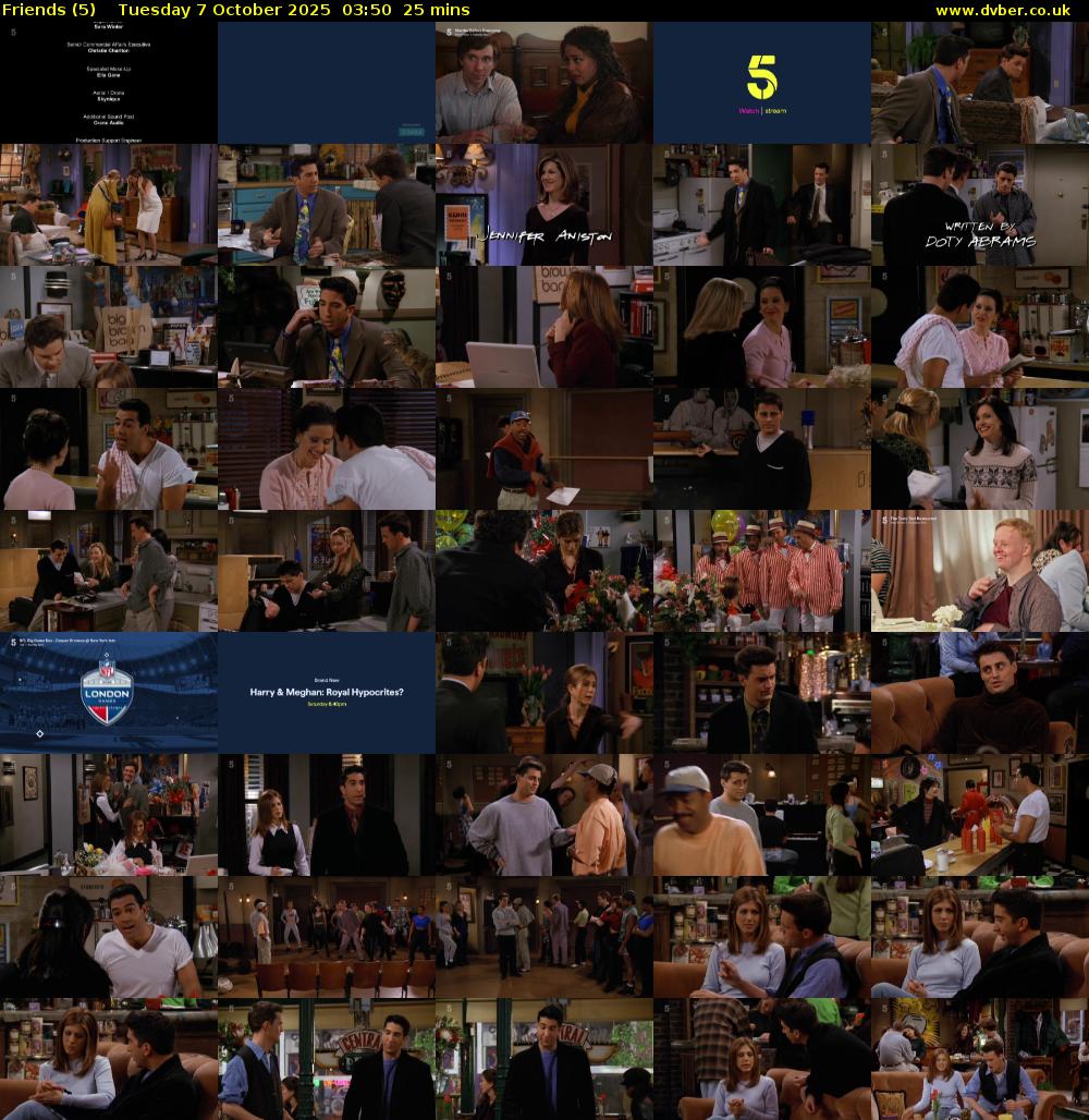 Friends (5) Tuesday 7 October 2025 03:50 - 04:15