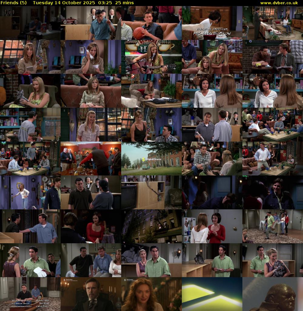 Friends (5) Tuesday 14 October 2025 03:25 - 03:50