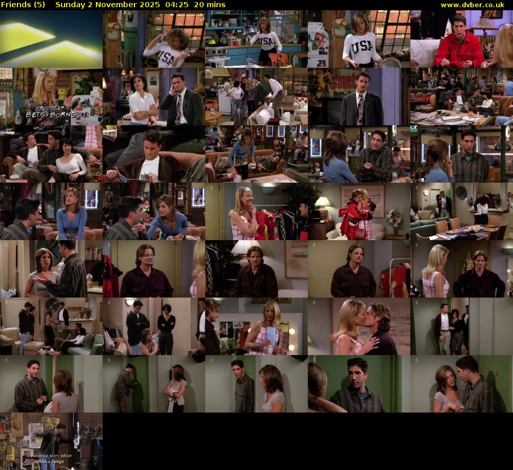 Friends (5) Sunday 2 November 2025 04:25 - 04:45