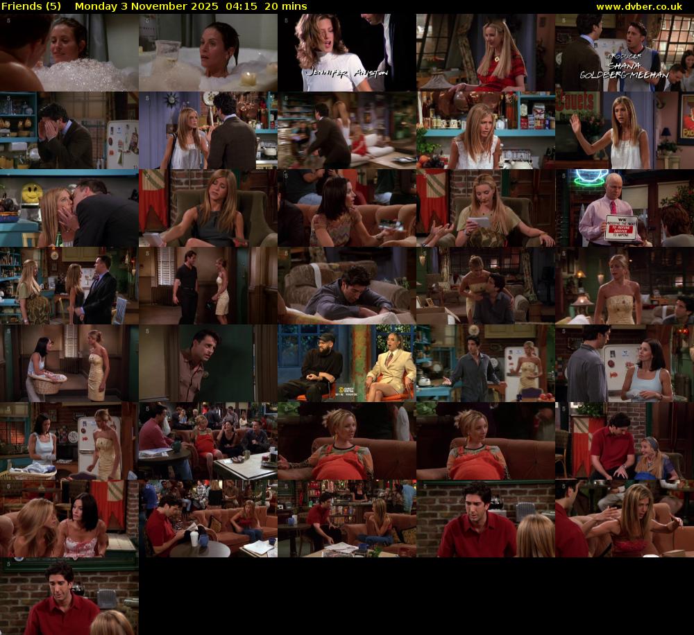 Friends (5) Monday 3 November 2025 04:15 - 04:35