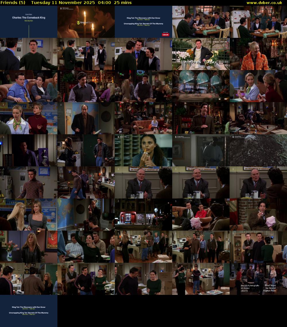 Friends (5) Tuesday 11 November 2025 04:00 - 04:25