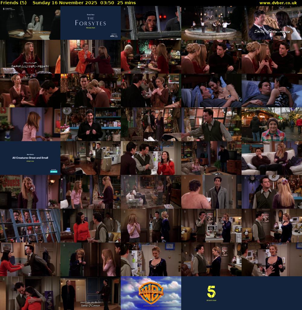 Friends (5) Sunday 16 November 2025 03:50 - 04:15