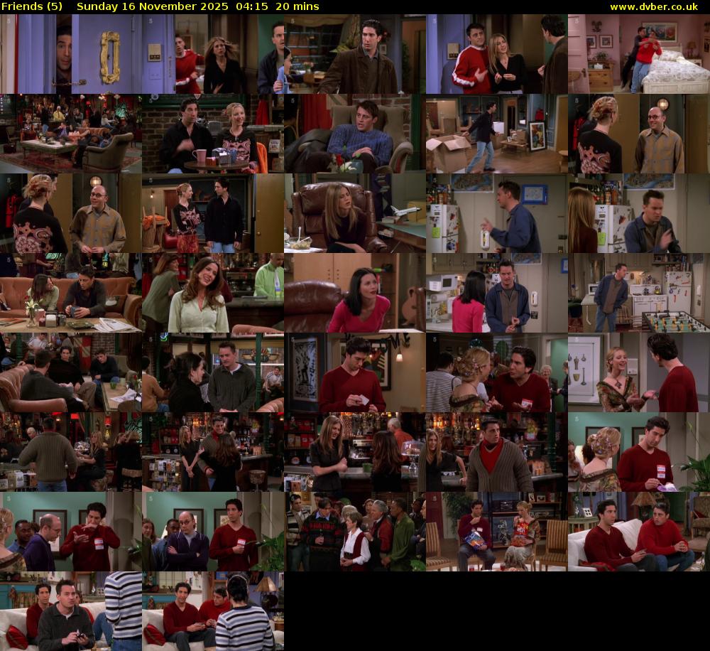 Friends (5) Sunday 16 November 2025 04:15 - 04:35