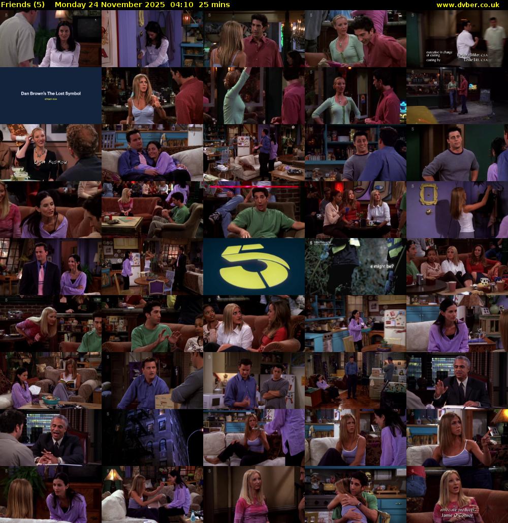 Friends (5) Monday 24 November 2025 04:10 - 04:35