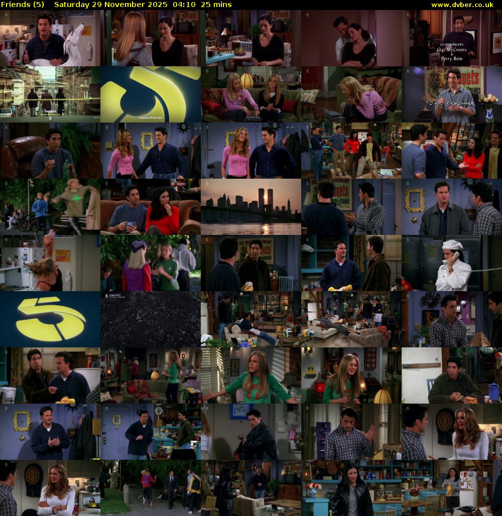 Friends (5) Saturday 29 November 2025 04:10 - 04:35