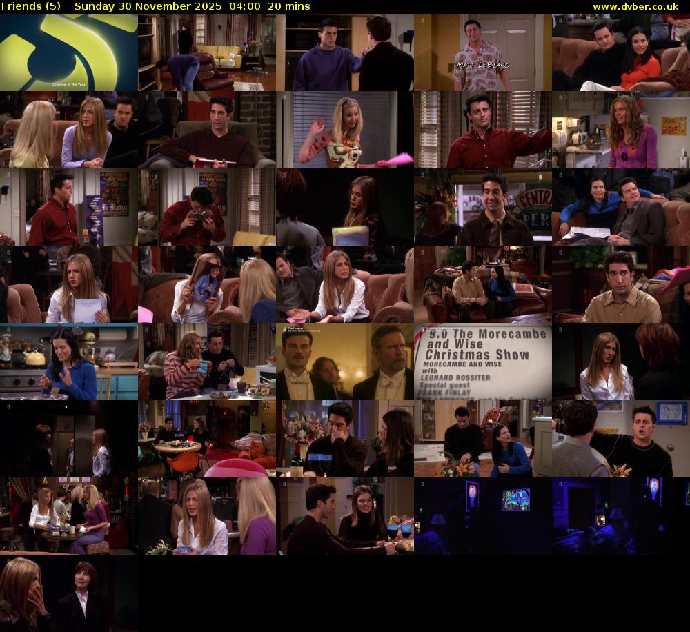Friends (5) Sunday 30 November 2025 04:00 - 04:20