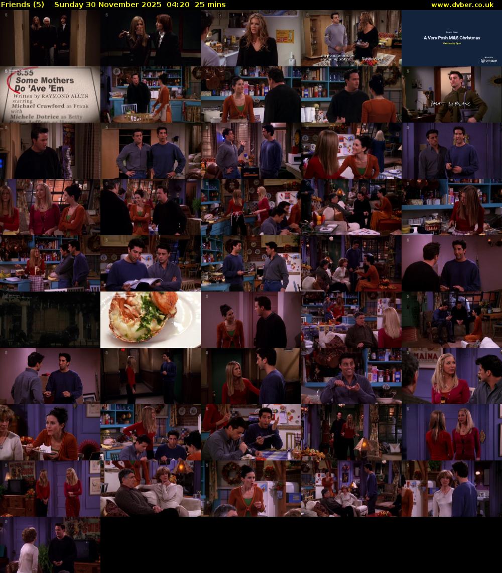 Friends (5) Sunday 30 November 2025 04:20 - 04:45