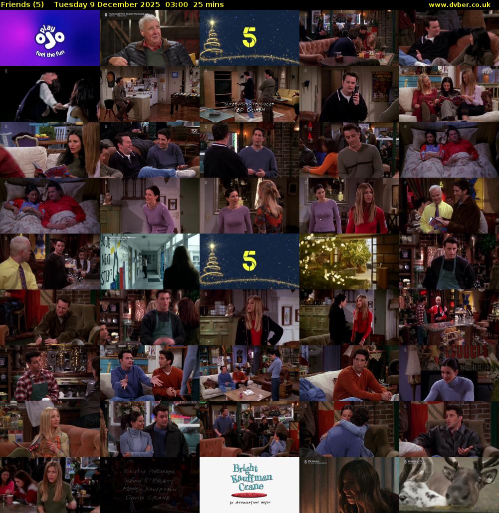 Friends (5) Tuesday 9 December 2025 03:00 - 03:25