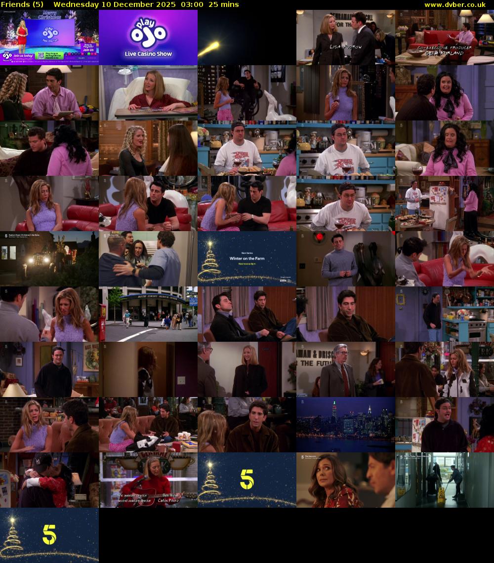 Friends (5) Wednesday 10 December 2025 03:00 - 03:25